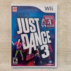 Just Dance 3 Nintendo Wii Game Brand New Factory Sealed